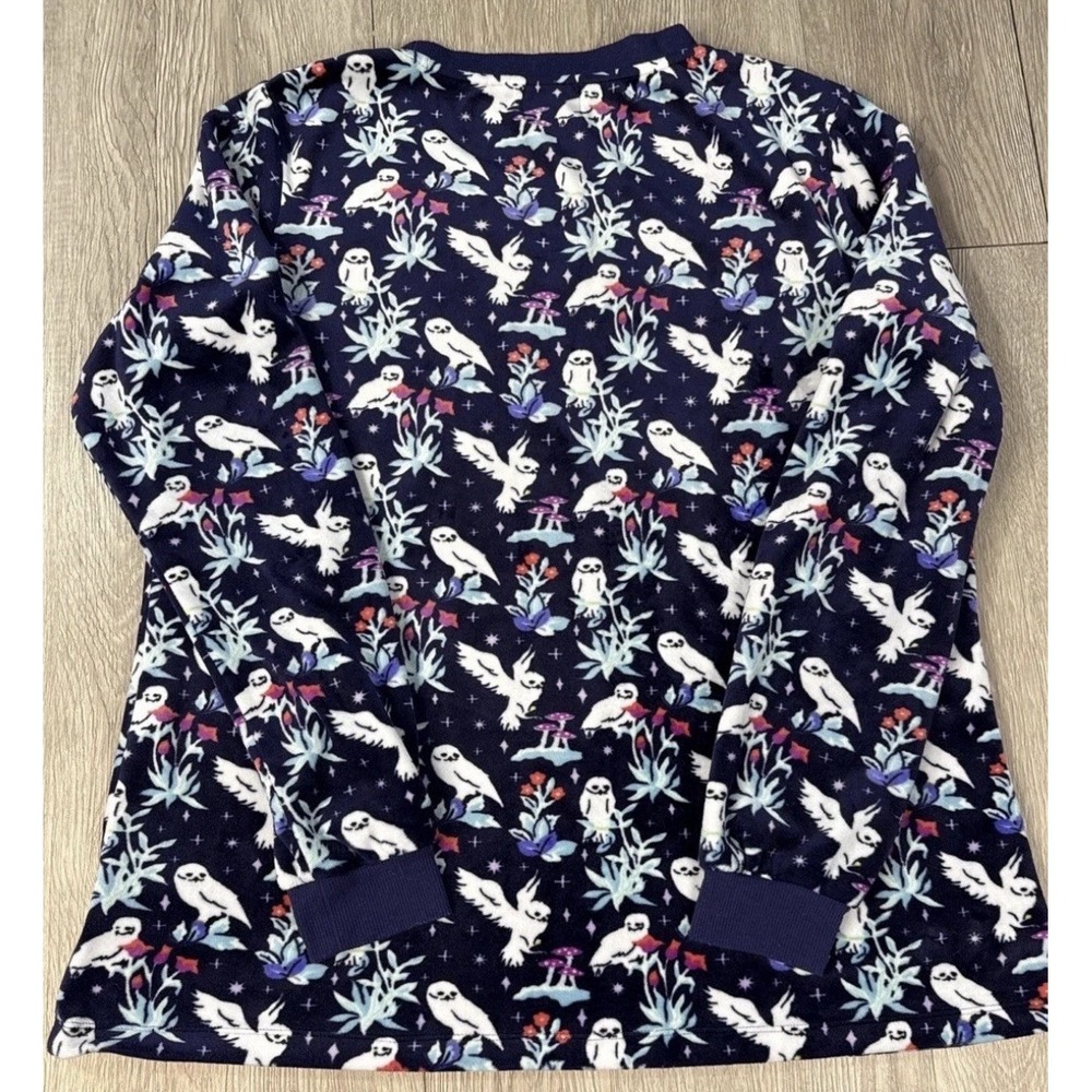 Harry Potter Vera Bradley Pajama 3XL Shirt Forbidden Forest Owl Magical Fun